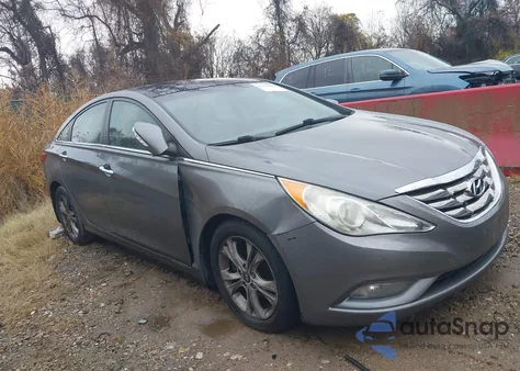 2013 Hyundai Sonata Limited из США, поврежденный, VIN 5NPEC4AC0DH567752